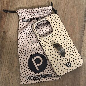 Mocha Dot Loopy iPhone 15 Pro